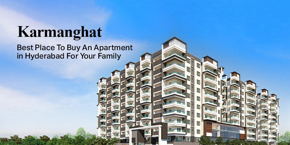 2 and 3 BHK flats for sale in Karmanghat Hyderabad has many well-developed regions nesting, Karmanghat being one of the most convenient.